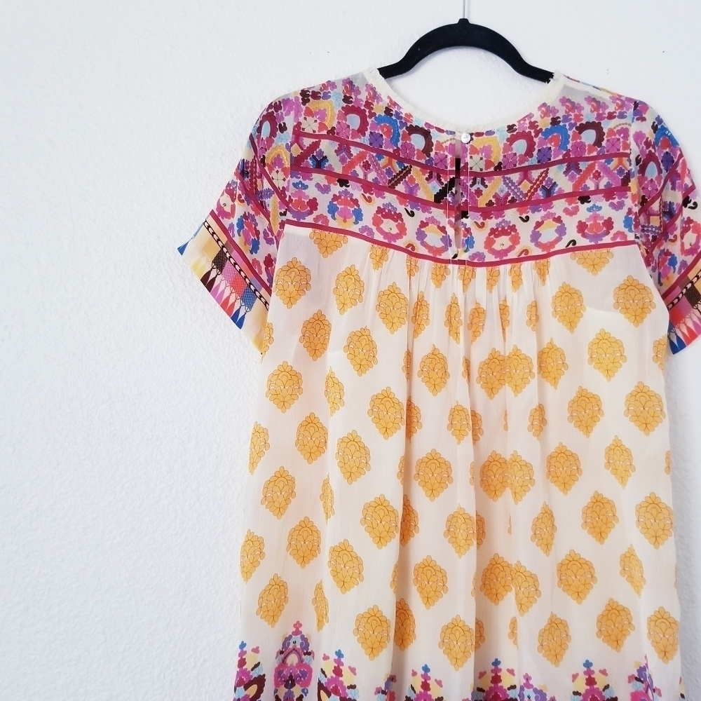 Anthropologie by Tanvi Kedia Narcisa Caltha Swing Dress XS - Picture 12 of 16